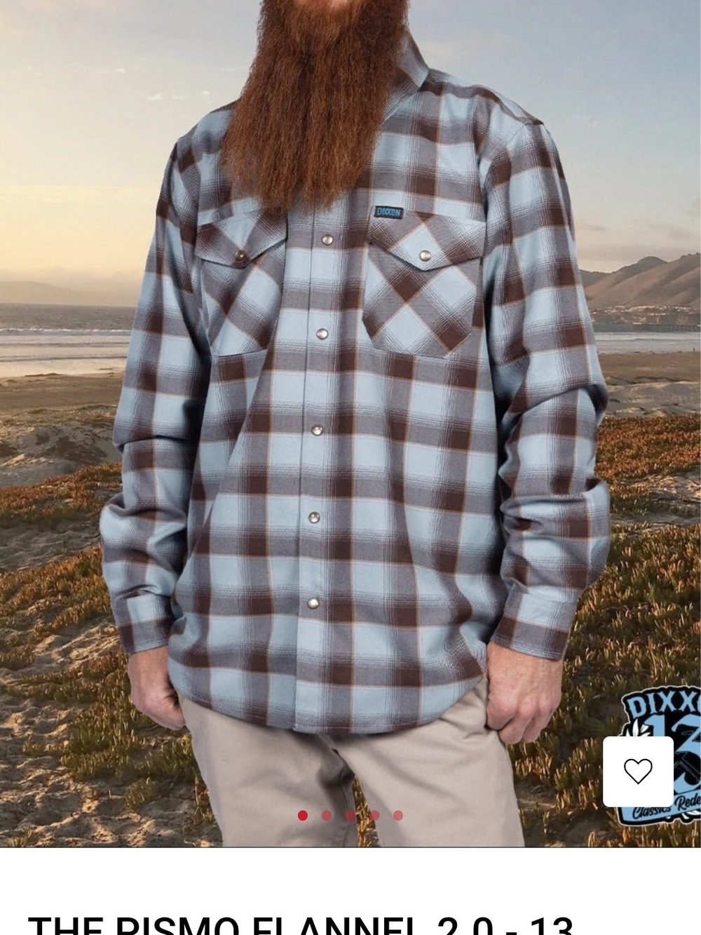 DIXXON Pismo 2.0 Flannel XL